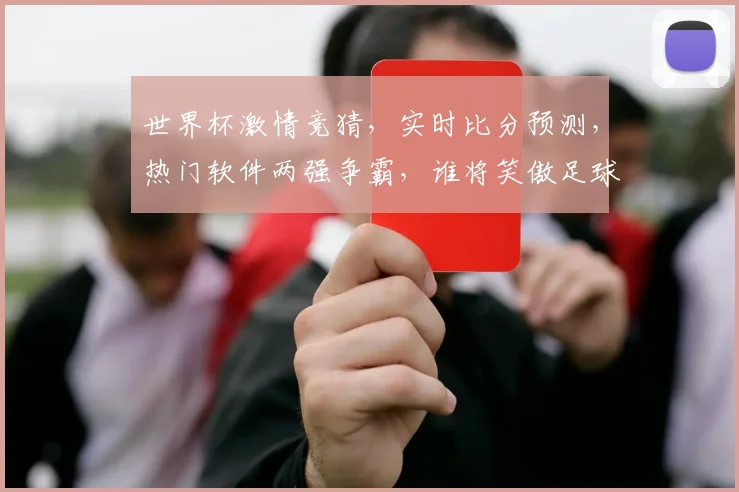 世界杯激情竞猜，实时比分预测，热门软件两强争霸，谁将笑傲足球盛宴